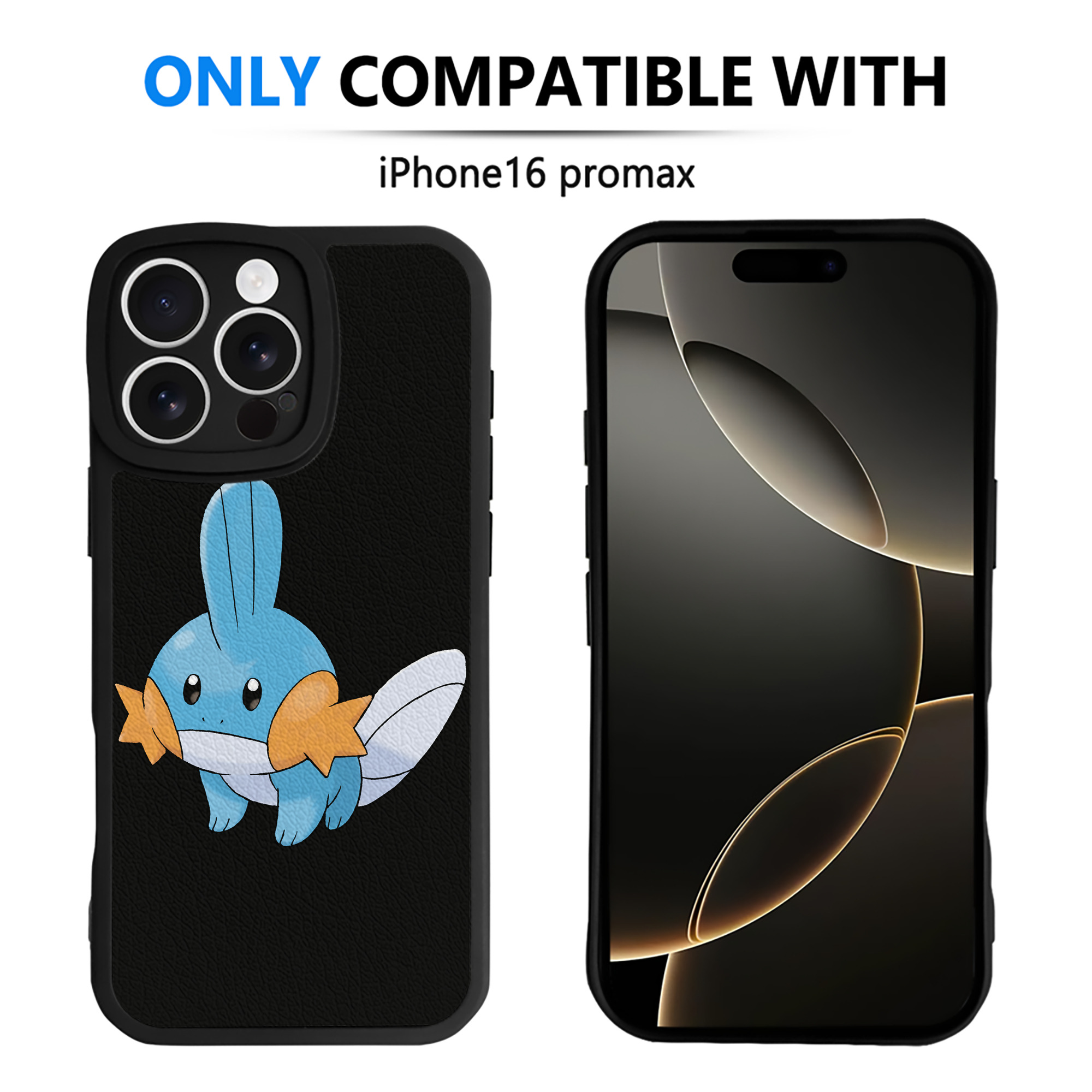 （画像用） ポケットモンスター Pokémon 【iPhone 16シリーズ対応】シリコンスマホケース（レザー調） 材質：シリコン